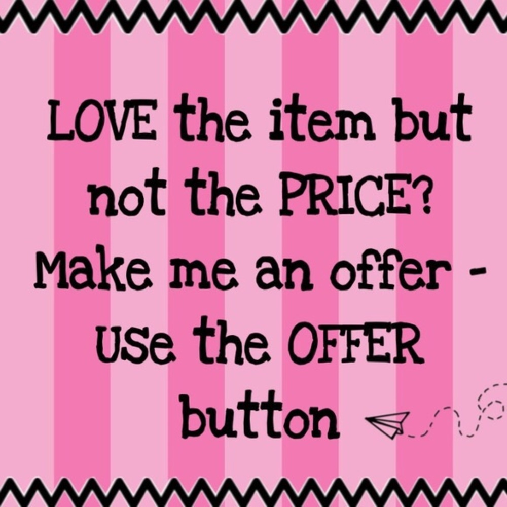 Feel free to make an offer